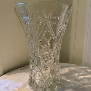 Anchor Hocking Star of David Vase